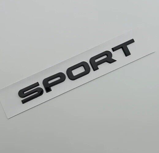 DISCOVERY SPORT GLOSS BLACK REAR TAILGATE LETTERING BADGE
